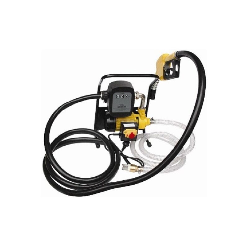 Image of NEDLP-19 Pompa carburante/gasolio, pompa di trasferimento diesel 230v 40l/min con valvola di non ritorno e filtro - Nero - Varan Motors