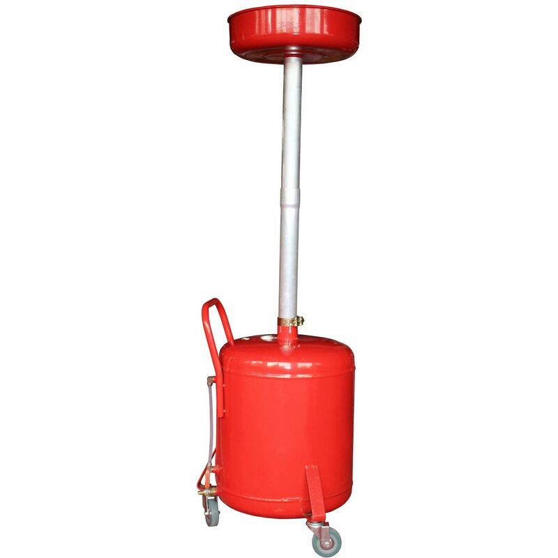 NEOLD-02 Récupérateur d'huile de vidange 50 litres - Rouge - Varan Motors