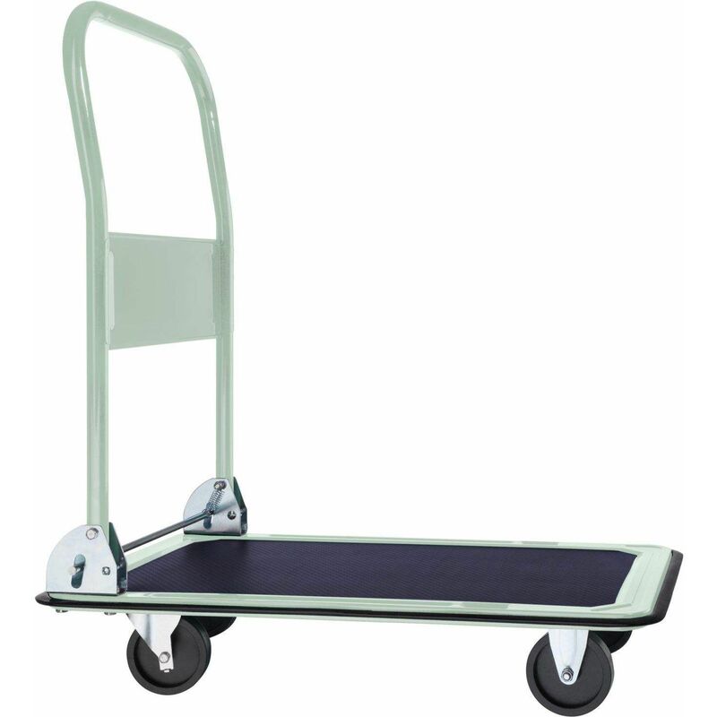 Image of PH150-DIABLE Carrello a pianale, pieghevole, carico fino a 150 kg, carrello di trasporto - Blu - Varan Motors