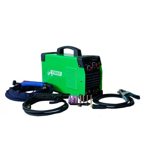 Varan Motors – Poste à souder TIG MMA 250A VARTIG250S – Portatif Inverter pour soudage acier, inox et cuivre – Accessoires inclus - ARC 250 A