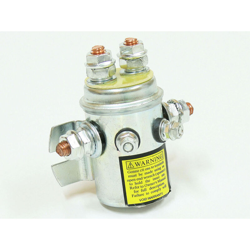 Varan Motors - solenoid200a-rust Solénoïde 12V 200A Relais de puissance pour treuil et autres applications - Gris