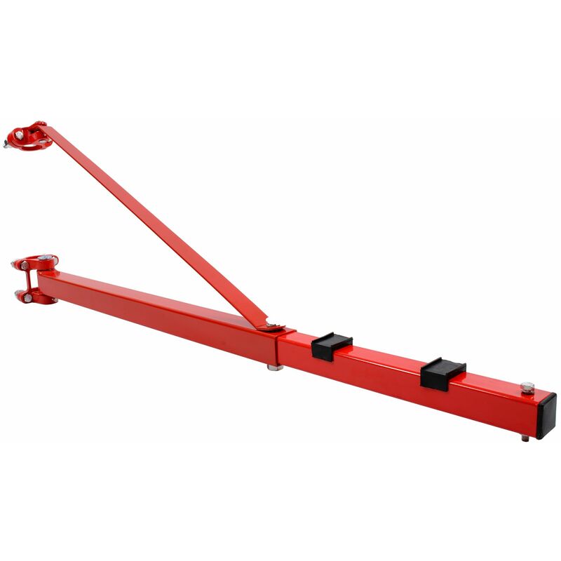 

HST-300-1100-A Soporte de pared, brazo giratorio, vástago para polipasto eléctrico, 600KG, 110CM - Rojo - Varan Motors