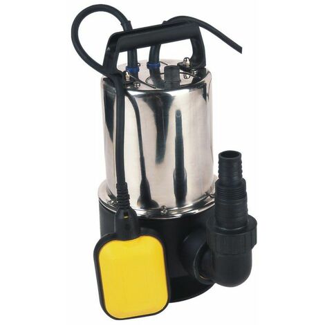 Varan Motors - TP01106 Pompe à eau immergée pour eaux sales - graviers 35mm 550W / 10500l/h - Gris