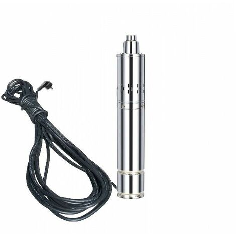 Varan Motors - TSSM15-120-11 Pompa dell'acqua sommergibile per pozzi profondi e trivellazione, 120 m 1,1 kW, 1,5 m³/h + 15 m di cavo
