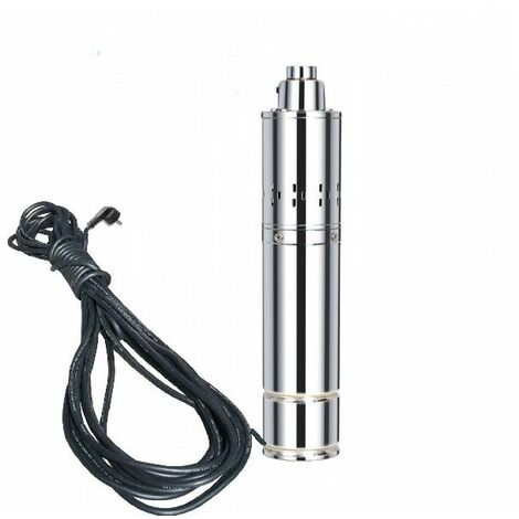 Varan Motors - TSSM4-80-18 Pompa dell'acqua sommergibile per pozzi profondi e trivellazione, 80 m 1,8 kW, 2,5CV, 4 m³/h + 15 m di cavo