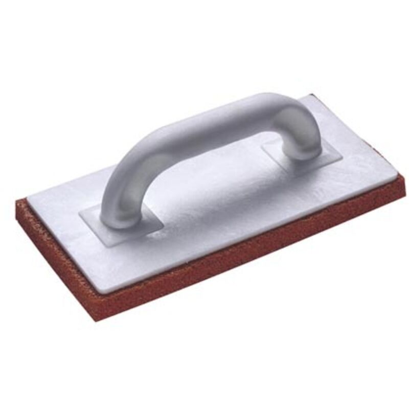 Frattazzo spugna - plastica - gomma spugna rossa