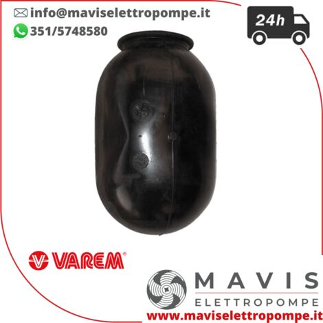 VAREM MEMBRANA RICAMBIO VASI LT. 12 INTERVAREM LS - MAXIVAREM -LS PLUSVAREM-INOXVAREM