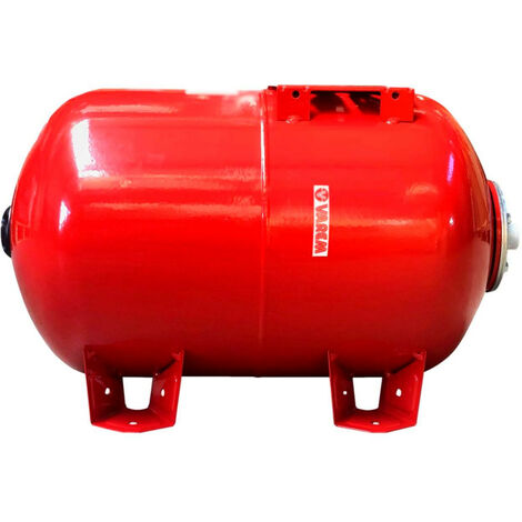 Varem – Réservoir à vessie horizontal 20L sous pression 10 bars – Vessie EPDM démontable – Pour surpresseur et pompage d'eau
