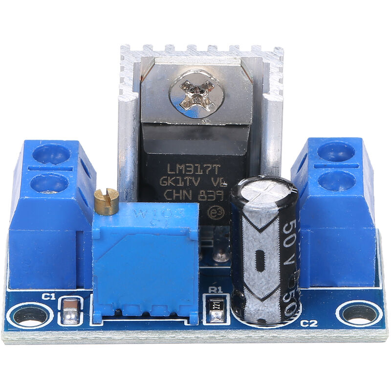 

Variable LM317 dc-dcConverter Paso-Down Junta Buck modulo de fuente de alimentacion de CC-CC 4.2 ~ 40V a 1,2 ~ 37V ajustable convertidor regulador de