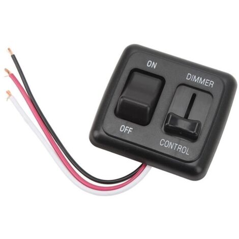 Variateur 12V - Compatible LED et halogène - Installation facile - Compact