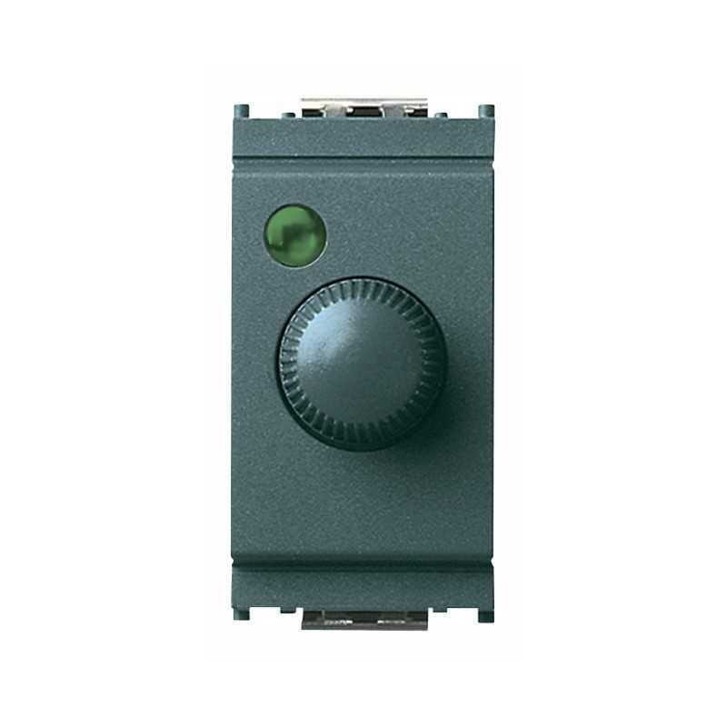 Vimar - 16563 Régulateur 230V 100-500W + Push Gris Idea