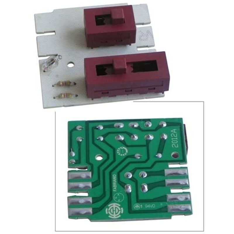 Module electronique + 2 inters pour hotte Rosieres