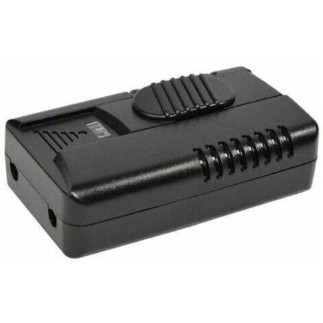Variateur à Curseur Noir 150W 230V, Compatible LED, Ampoules Incandescentes/Halogènes, Régulation d'Intensité Lumineuse [Classe énergétique A]