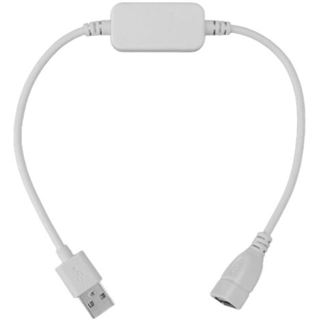 Variateur Bluetooth USB IP44 pour Ruban LED Monocouleur Intelligent - Contrôleur Sans Fil 433 MHz Blanc