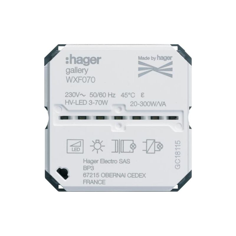 Hager - Variateur connecte gallery WXF070