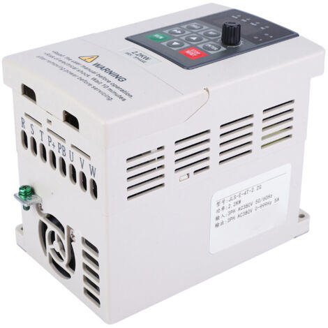 Variateur de Fréquence 2.2KW pour Contrôle de Vitesse Moteur Triphasé