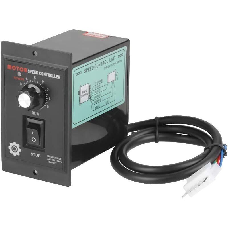 Variateur de Fréquence Contrôleur de Régulateur de Vitesse Pinpoint de Vecteur Contrôle D'Onduleur de Moteur à CA 220V de 400W pour l'Empaquetage