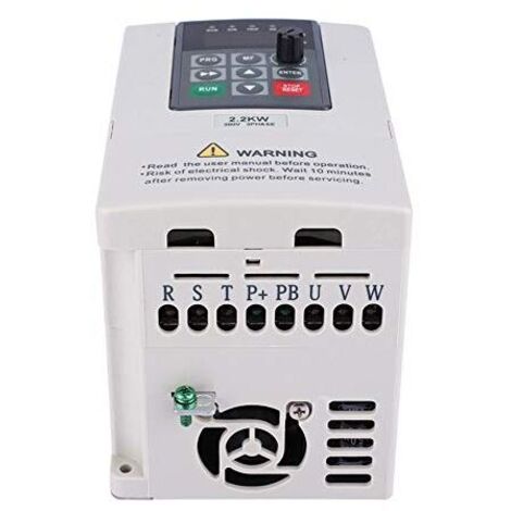 Variateur de Fréquence VFD 380V 2.2KW pour Sortie d'Entrée Triphasée de Contrôle de Vitesse du Moteur
