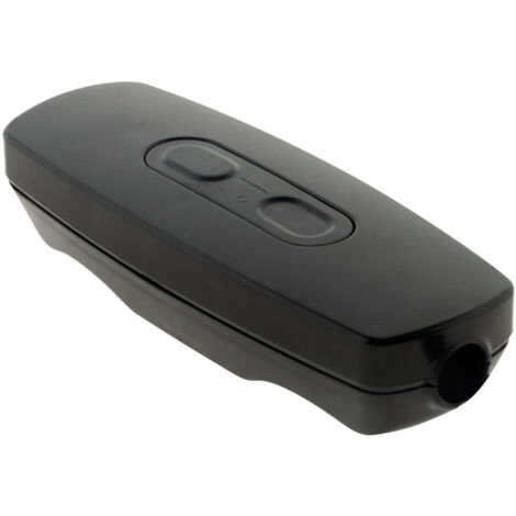 Variateur de lumière à câbler - Compatible LED - Noir