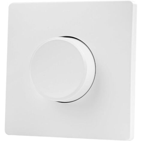 Variateur de lumiere led 5-300W interrupteur variateur rotatif 100V-240V encastré variateurs d'intensité à un seul fil pour lampes led dimmable incandescence halogènes BQ-TTLDIM-UT