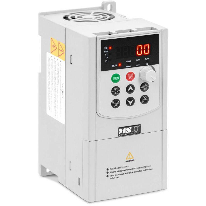 MSW - Variateur de vitesse 1 500 w 230 v 0,1 à 500 Hz avec led Variateur de fréquence
