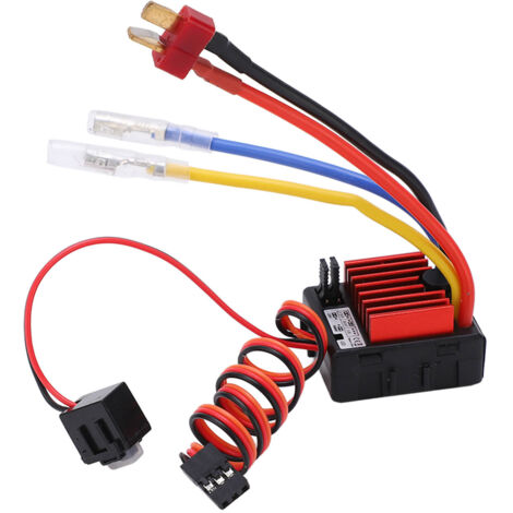 Variateur Étanche 60A pour Voitures RC 1/10 1/12 1/16 avec BEC 6V/3A - Électrique