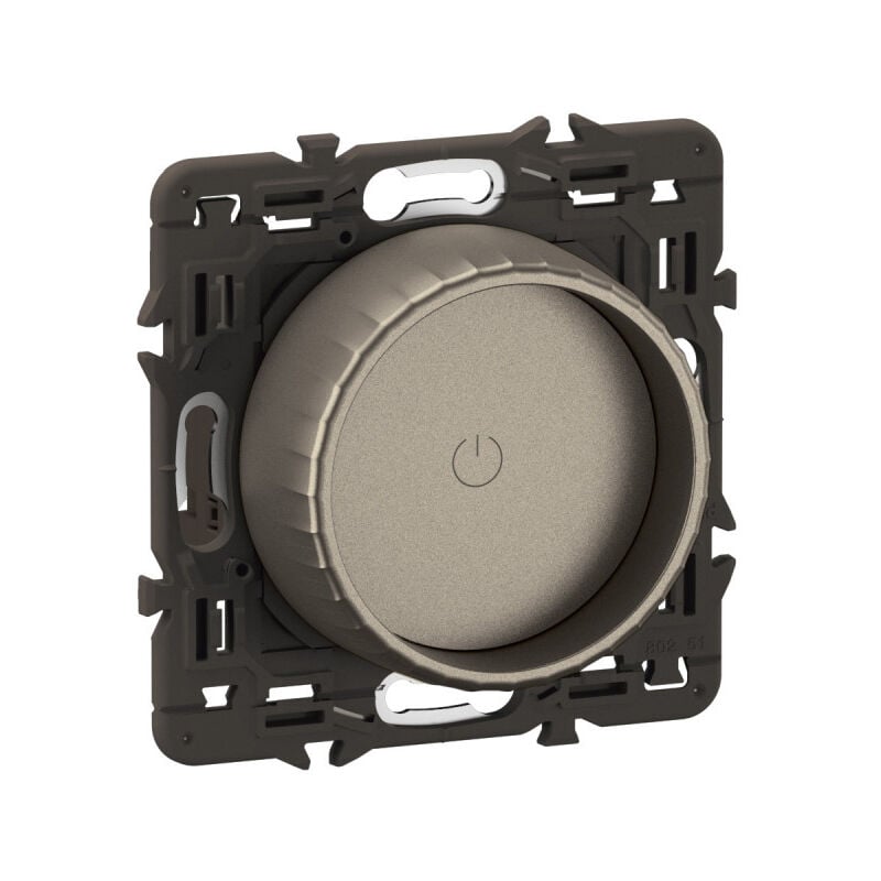 Legrand - Variateur filaire type rotatif Céliane with Netatmo - Titanium (CT1408)