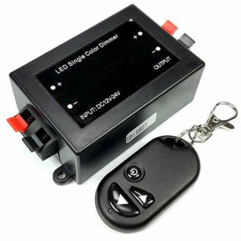 Variateur LED 12-24V 8A avec télécommande - SILUMEN