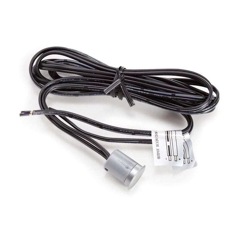 EtiamPro Dimmer led, encastrable, commande tactile, idéal pour contrôler des bandes led 12 V/24 v, design compact, adapté pour meubles et armoires,