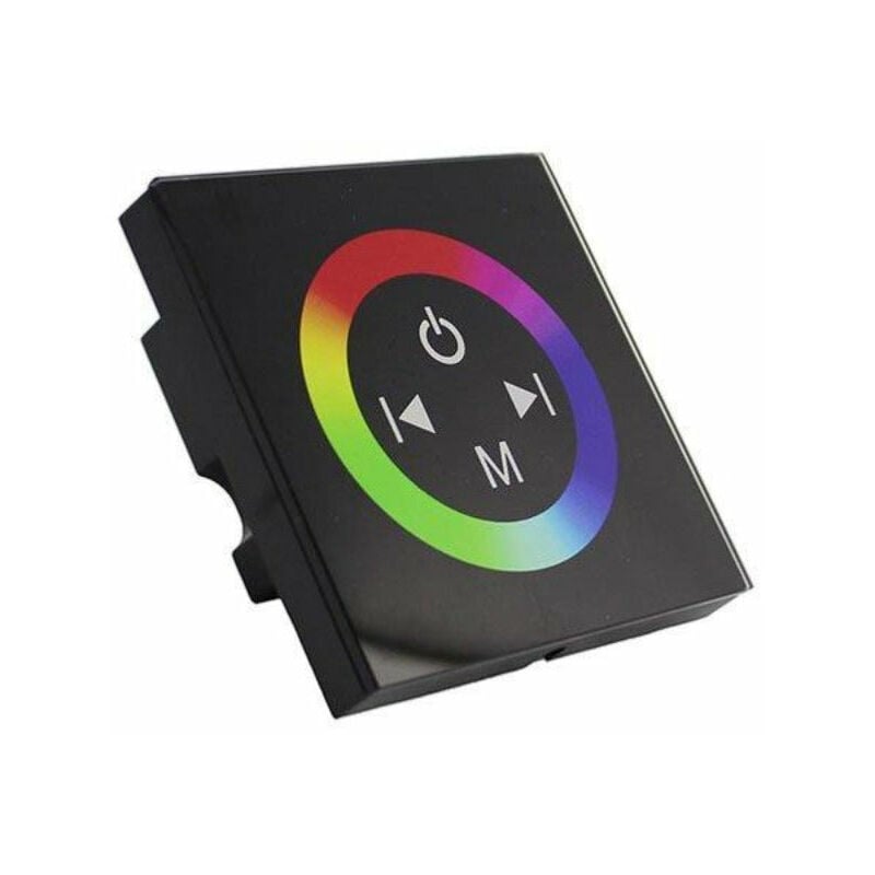 Variateur led rgb Tactile 12V/24V - Noir Silumen