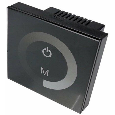 Variateur LED Tactile Noir 12V/24V - SILAMP