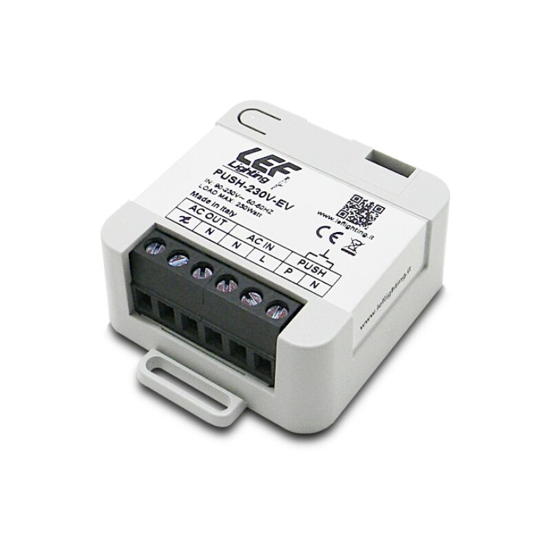 Variateur pour bandes led LEF 230vac commandé par bouton max 230w - push-230v-ev