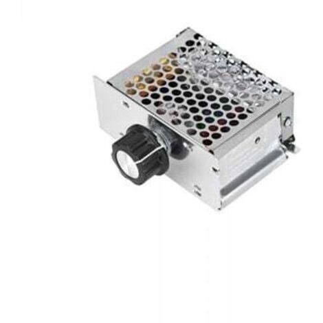 Variateur pour Moteur 220V, Régulateur de Tension AC 4000W, Variateur de Tension 220V, Variateur de Vitesse pour Moteur, Régulateur de Vitesse pour Moteur électrique Variateur