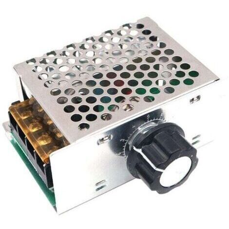 Variateur pour Moteur 220V, Régulateur de Tension AC 4000W, Variateur de Tension 220V, Variateur de Vitesse pour Moteur, Régulateur de Vitesse pour Moteur électrique Variateur,