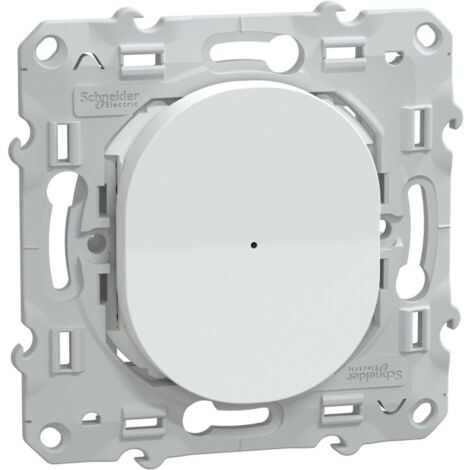 VARIATEUR POUSSOIR 2 FILS ZIGBEE BLANC SCHNEIDER WISER OVALIS - S320522W