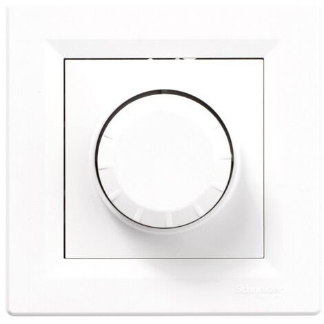 Elexity - Variateur de lumière universel - Compatible LED - Blanc -  Interrupteurs et prises en saillie - Rue du Commerce