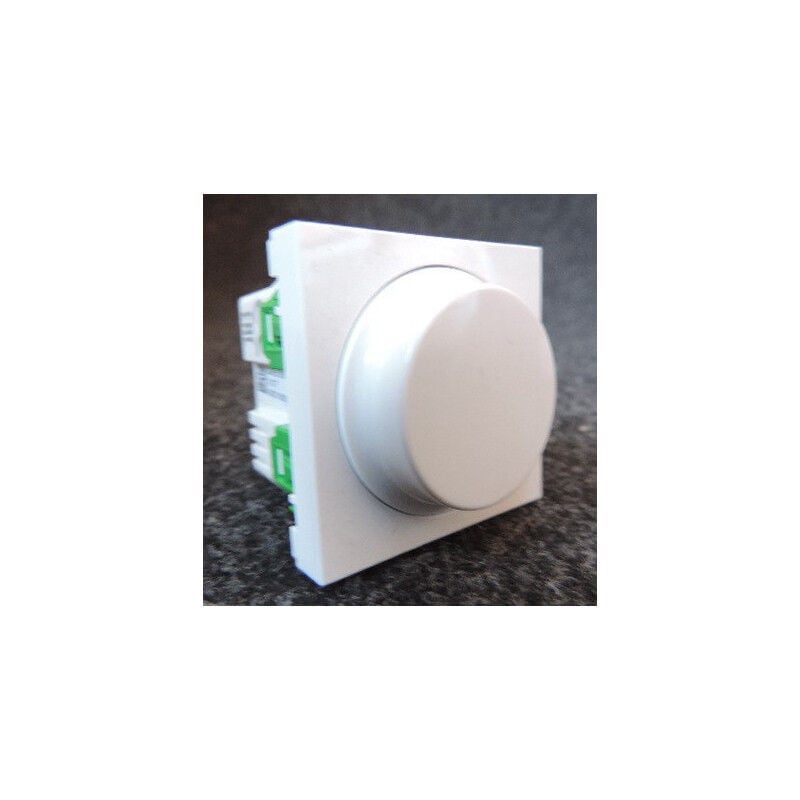 Schneider Electric - Variateur rotatif blanc 2 fils connectable bluetooth 14-150W sans plaque Wiser Unica Schneider