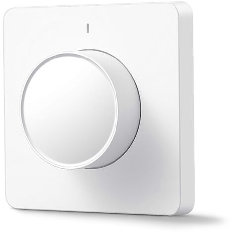 Variateur rotatif facile à installer, compatible Zigbee, pour éclairage de bureau.
