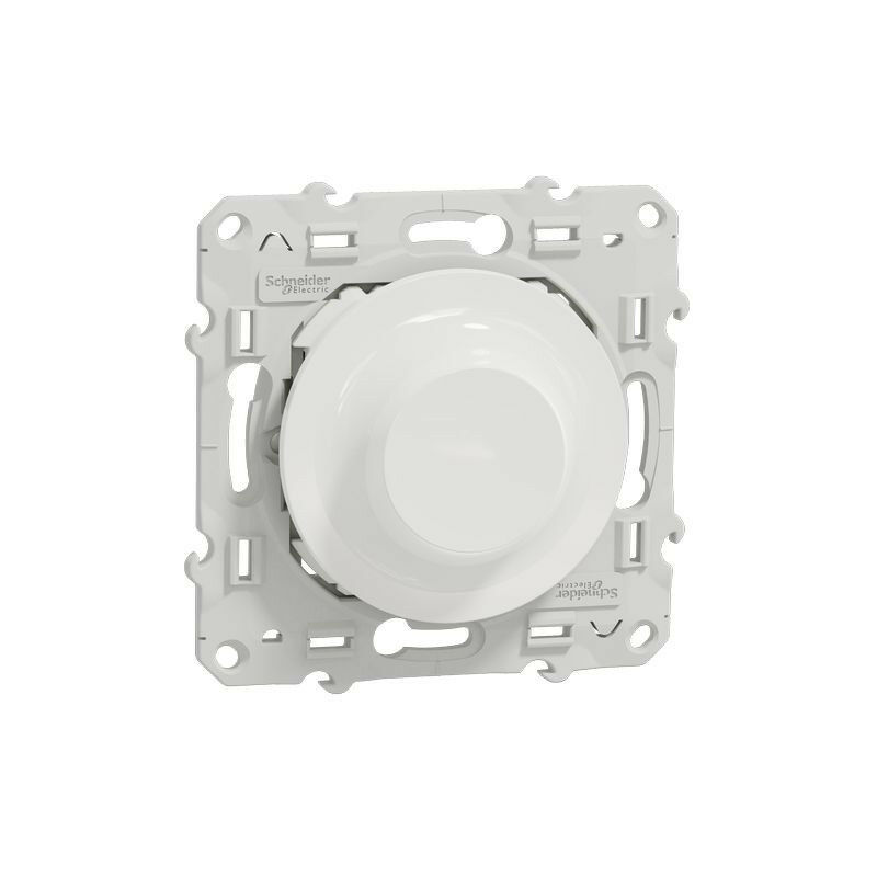 Schneider Electric - Wiser Odace - variateur rotatif led - 2fils - zigbee - blanc (S520513W)