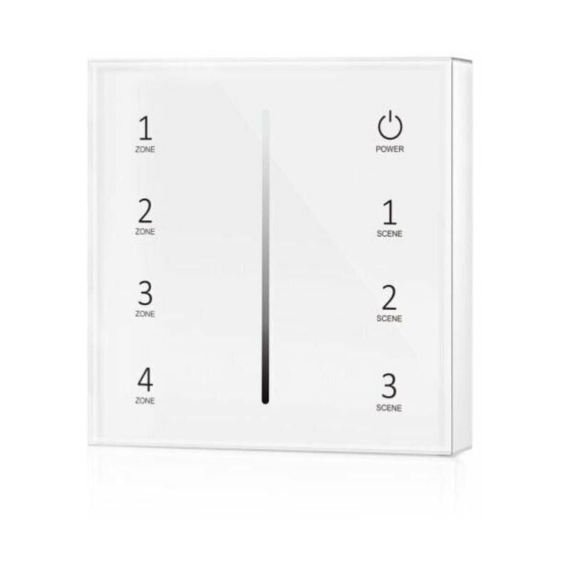 Silumen - Variateur Tactile Monochrome rf en Saillie 4 Zones - Monochrome