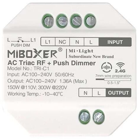 Interrupteur / Variateur 0-10V rotatif LED Miidex Lighting®