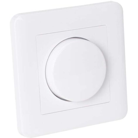 Variateur Va-et-Vient Universel LED TRIAC WiFi Blanc