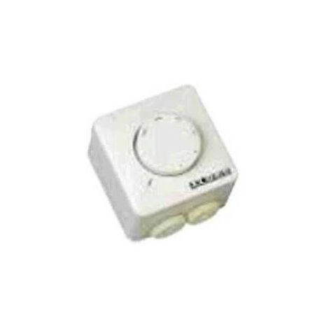 Vortice SCRR5 12966 Variateur de vitesse mural avec interrupteur pour ventilateur de plafond sans /éclairage climatiseur mobile 1,5 A