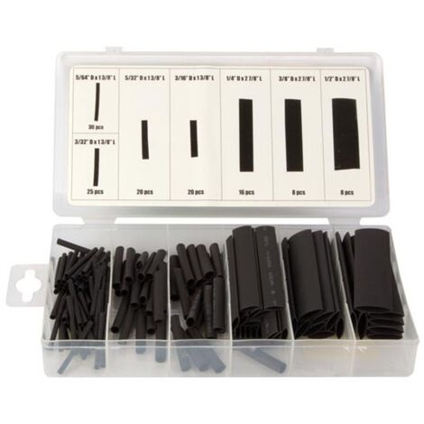 Variedad de fundas termocontraíbles - 127 piezas
