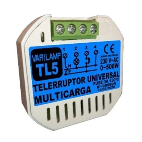 TODOELECTRICO Varilamp TL5, Telerruptor universal multicarga