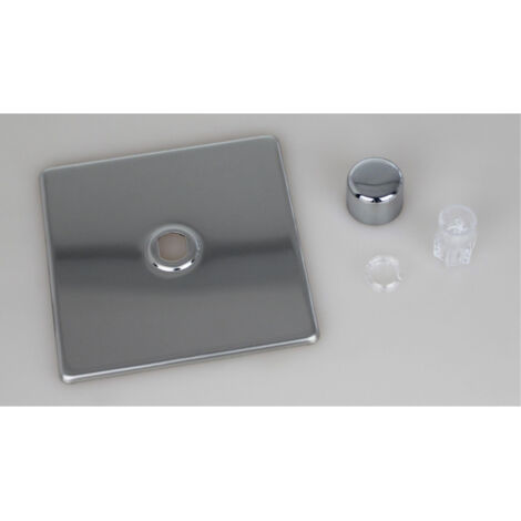 Varilight 1-Gang Matrix Kit Rotary Dimmers Polished Chrome