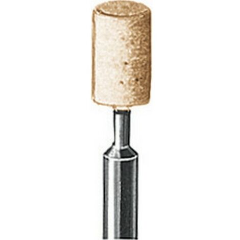 Varilla de fieltro ZYA, Ø x altura : 10 x 14 mm, Largo de la cola 40 mm, cola 6 mm