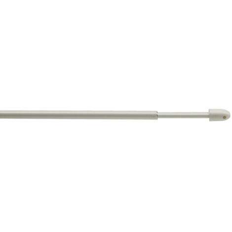 Varilla extensible oval para visillo - Ø 6,5 mm / 40-65 cm - Blanco