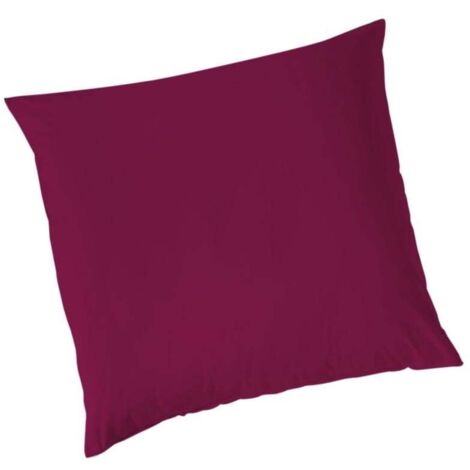 Vario Kissenbezug Jersey bordeaux, 40 x 40 cm Dekokissen