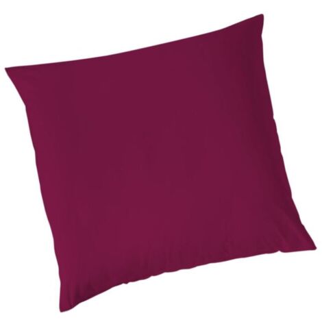 Vario Kissenbezug Jersey bordeaux, 80 x 80 cm Dekokissen